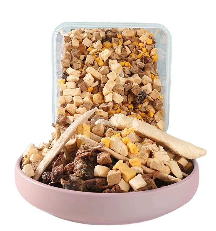 Cat Food Freeze Drying Ocean Fish COD CUBE for Cat Treats Freeze Dried Tuna Taste Of Tuna Freeze-Dried Tuna Cat Food