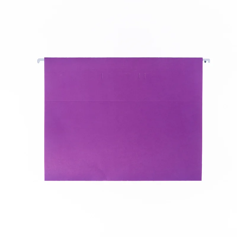 Quality hanging folder Custom FC A4 Hanging Folders Manila paper hanging type classification folder