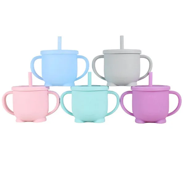 ZL 170975. 100% food grade portable silicone baby cup