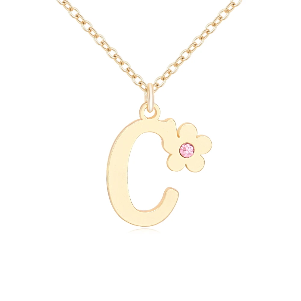 Personalized Initial Letter Necklace Custom Letter Necklace