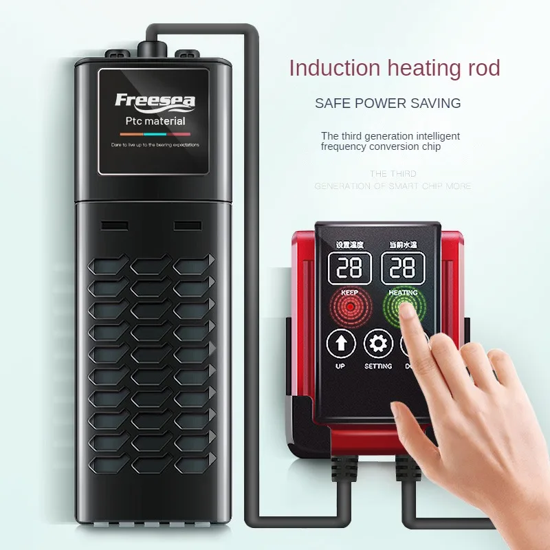 Freesea 50W-1200W PTC внешний контроль над температурной защитой погружной регулируемый нагреватель для аквариума с цифровым дисплеем
