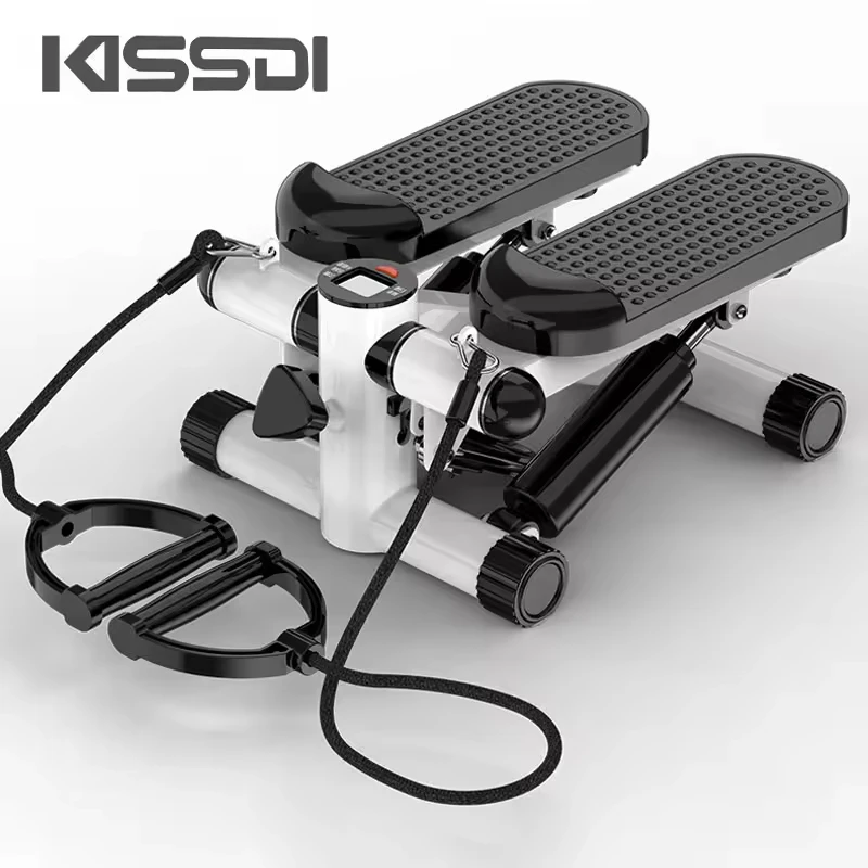 Home Fitness Equipment Black Stepper Mini Workout Up-Down Stepper Exercise Machine