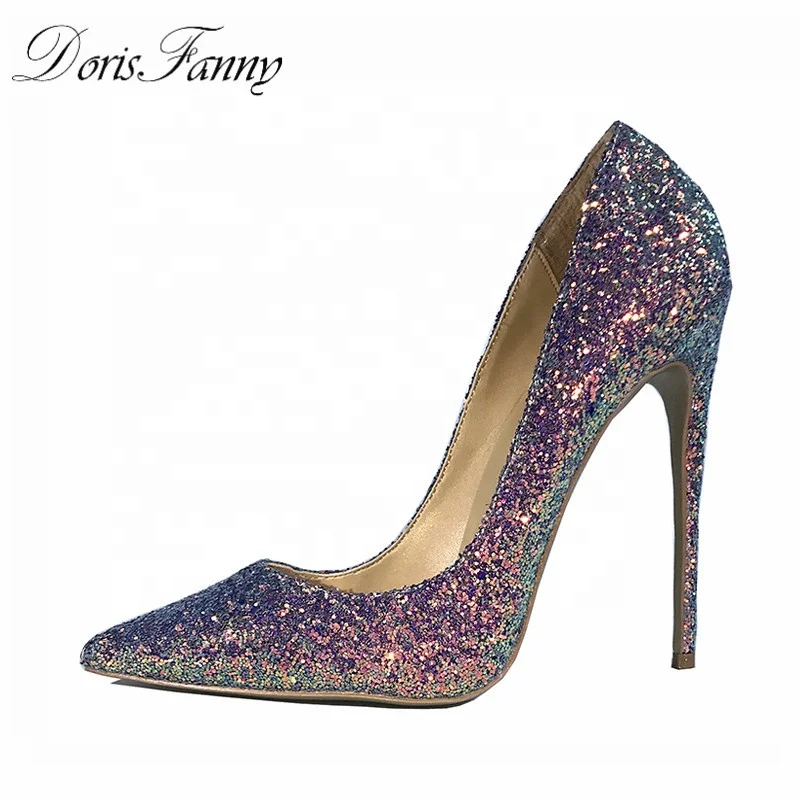 Wholesale Price Ladies stiletto girl high heels shoes big/large size women pumps shoes pencil heels