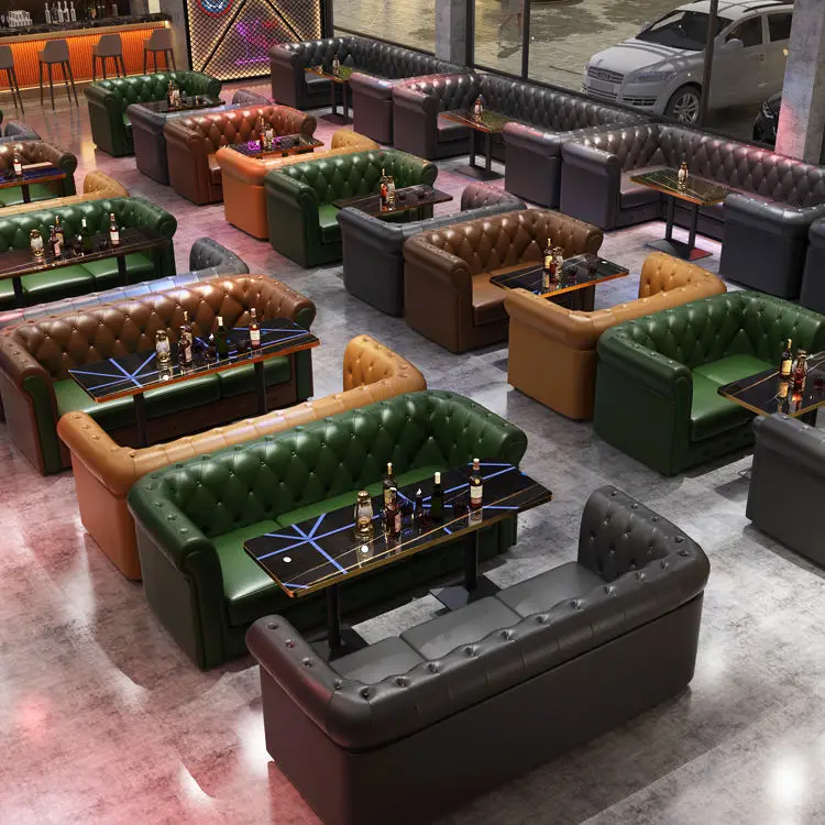 Modern coffee shop used booths seat restaurant sofa sets cafe bench seating fast food furniture dining set