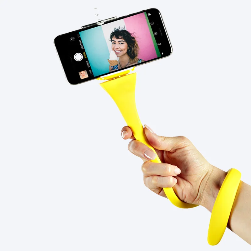 Hot selling Portable Anti Shake Mini Stabilize Car Bicycle Smartphone Holder Stand Flexible Selfie Stick