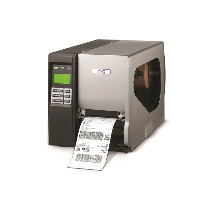 Original Brand New TSC TTP 644MU High Speed Performance LCD Display Thermal Transfer Label Recipt Barcode Printer Machine