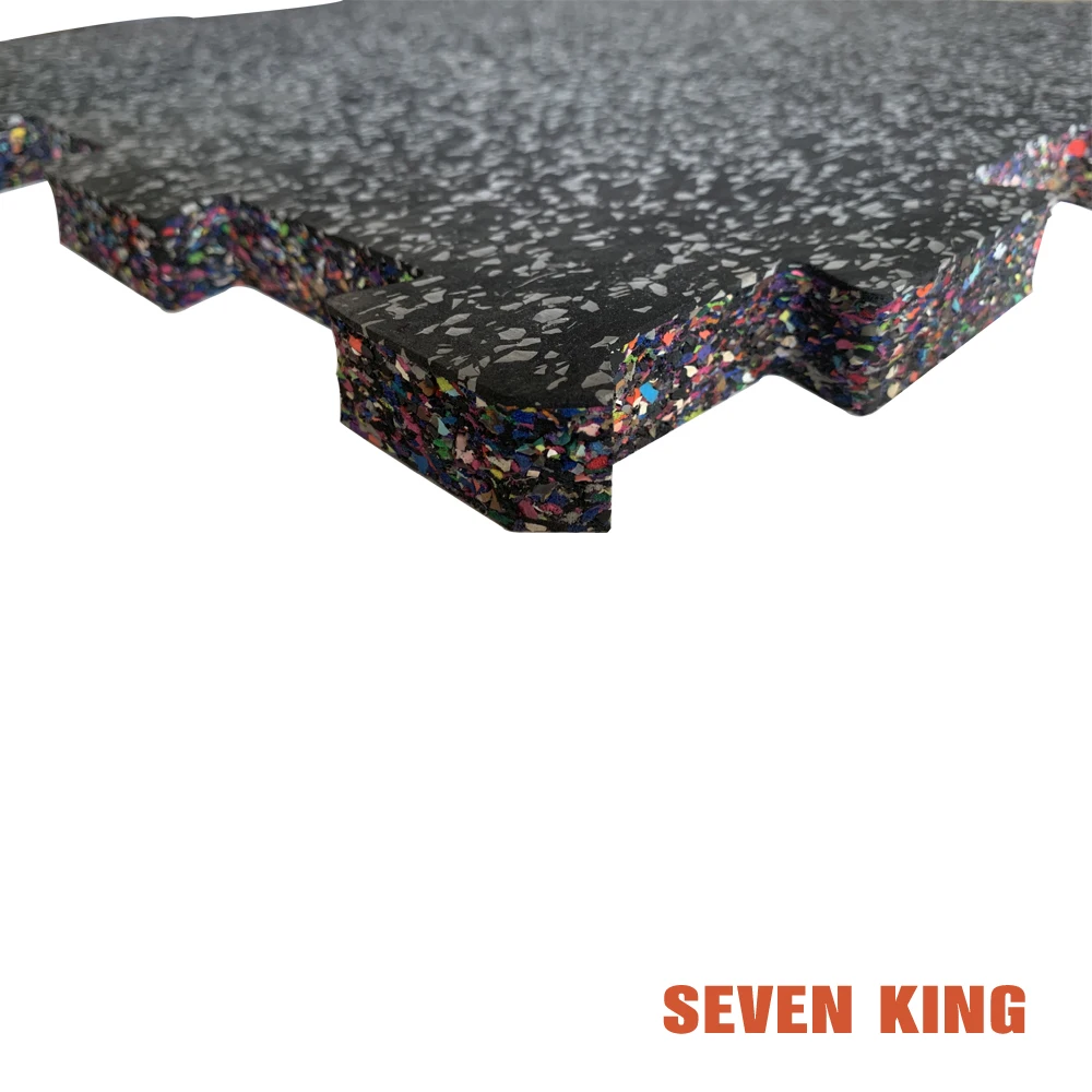 EPDM Interlocking Rubber Gym Floor Mats