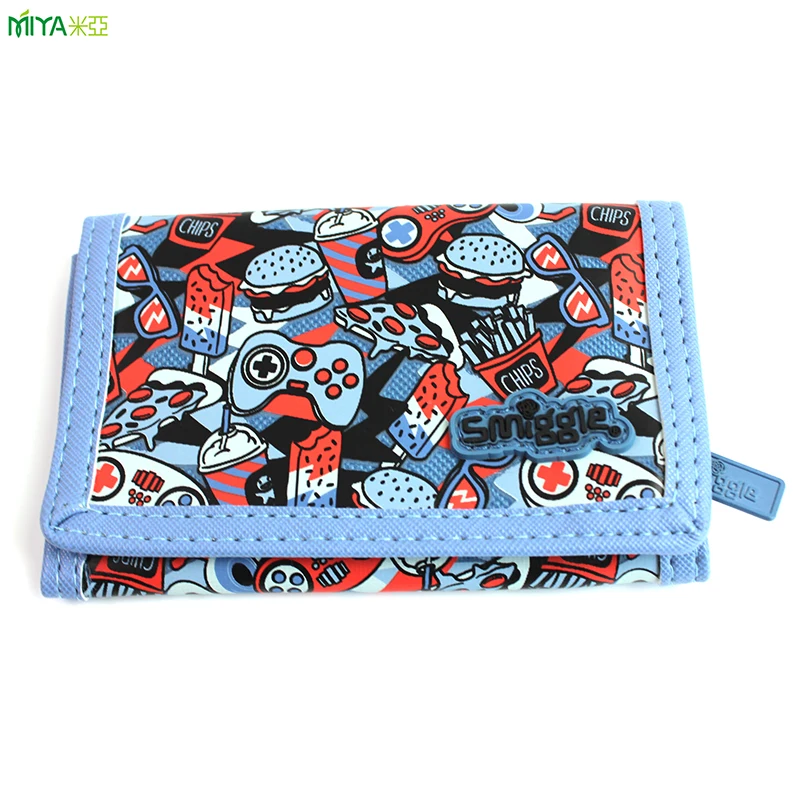 Custom cute fashion fold kids wallet for boys