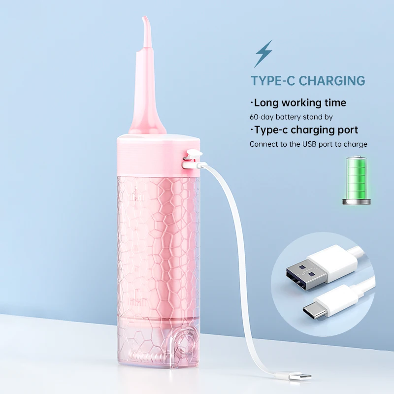 Rechargeable Water Flosser Waterflosser Portable Dental Floss