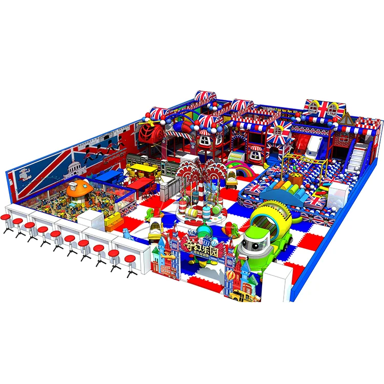 Commercial indoor playground equipment kiddie play centre equipment activities design and planning