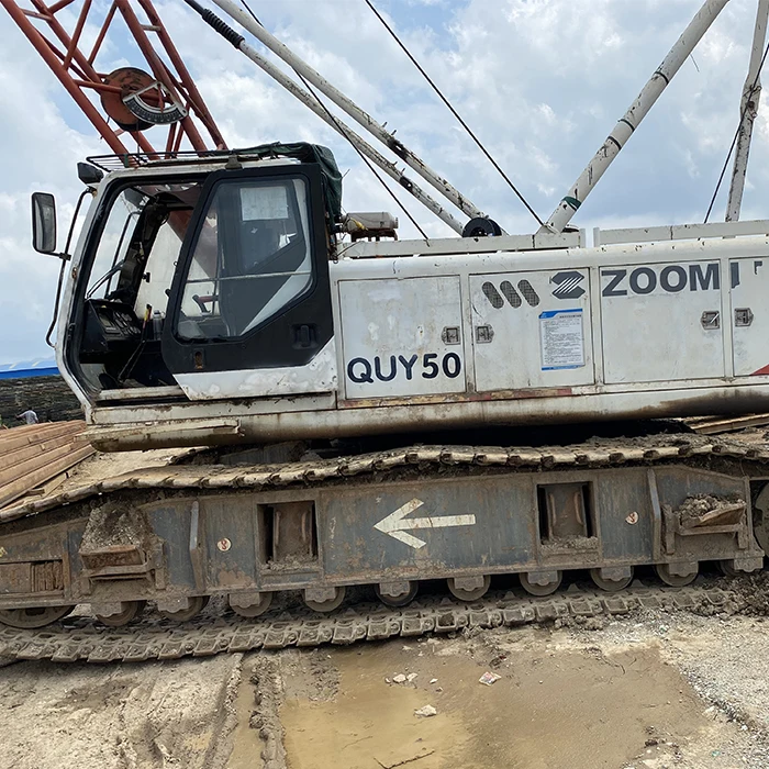 Secondhand Chinese Original Used X CMG 50 Ton QUY50 Crawler Crane,Almost New Condition
