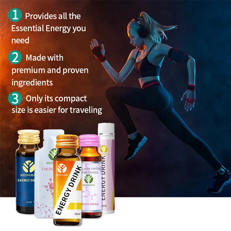 Customization vitamins hydration supplement drink energy oral liquid drink packet