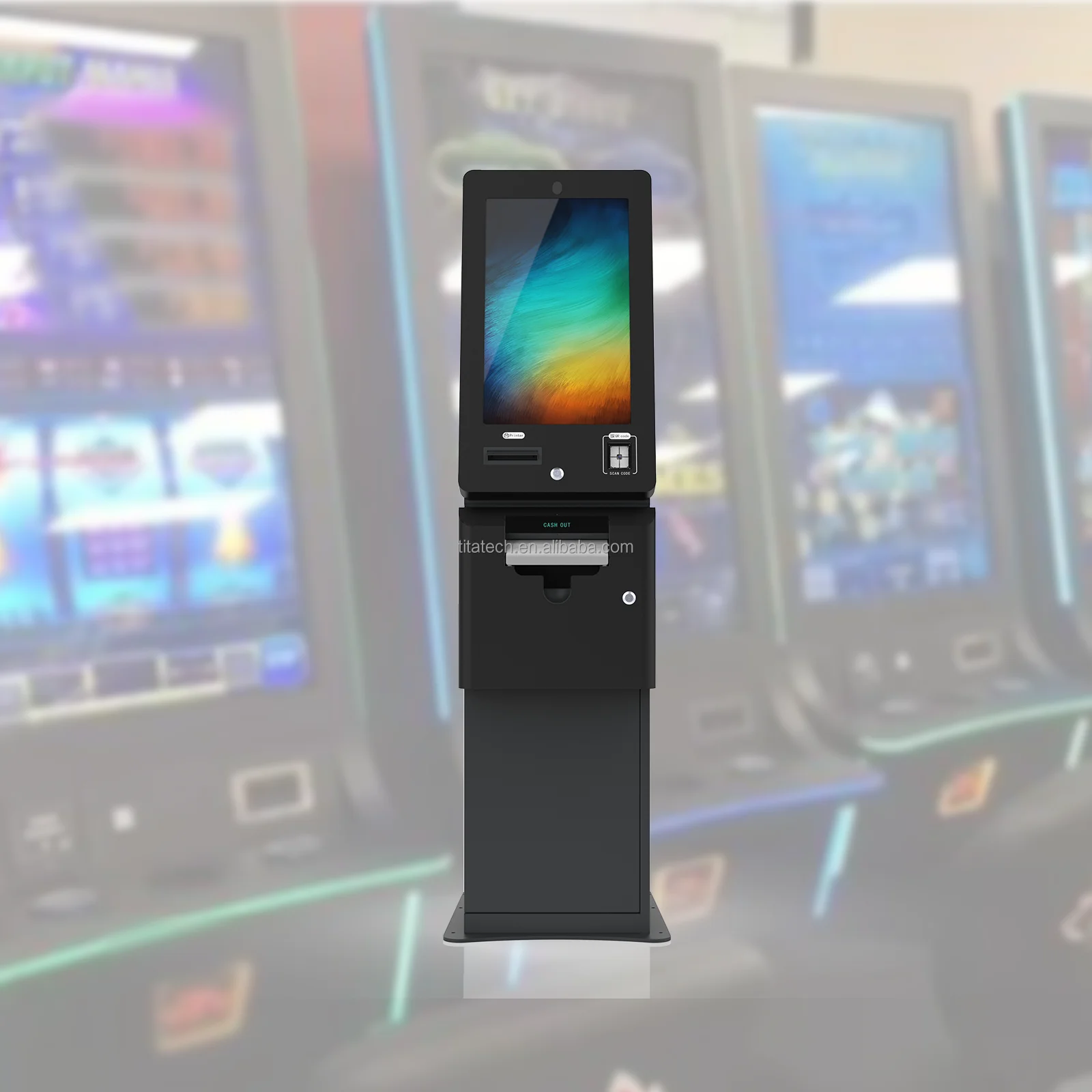Pyramid PHX ticket Printer Ticket redemption kiosk cash redeem terminal Northern light Skill game cabinet game board