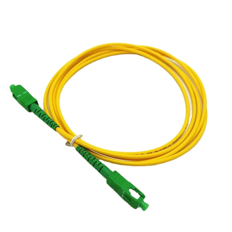 Sc/APC to Sc APC Simplex/Duplex G652D Singlemode Multimode Cable Fiber Optic/Optical Patchcord