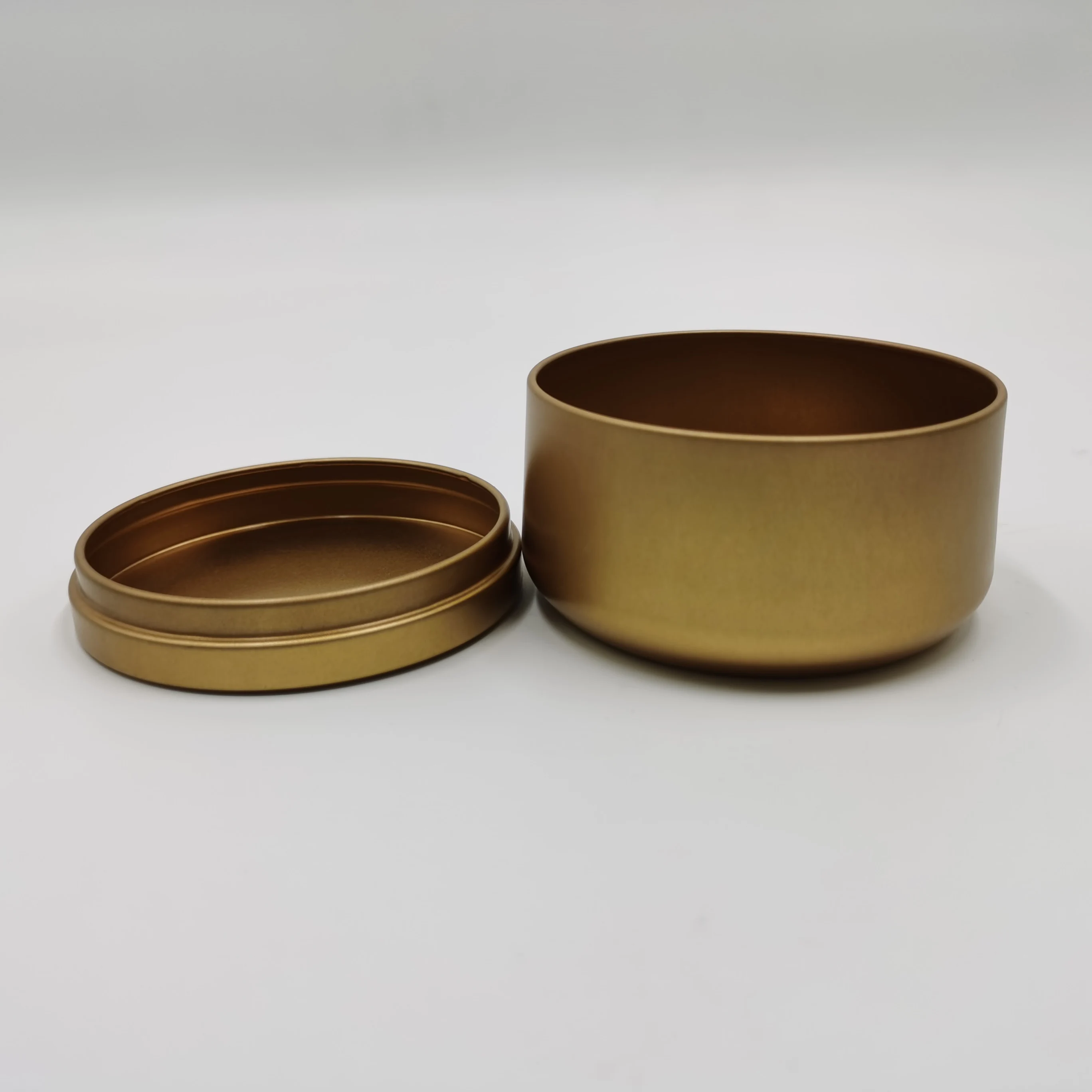 6oz Recipientes Para Perfume Containers for Solid Gold Perfume Tins with Lids