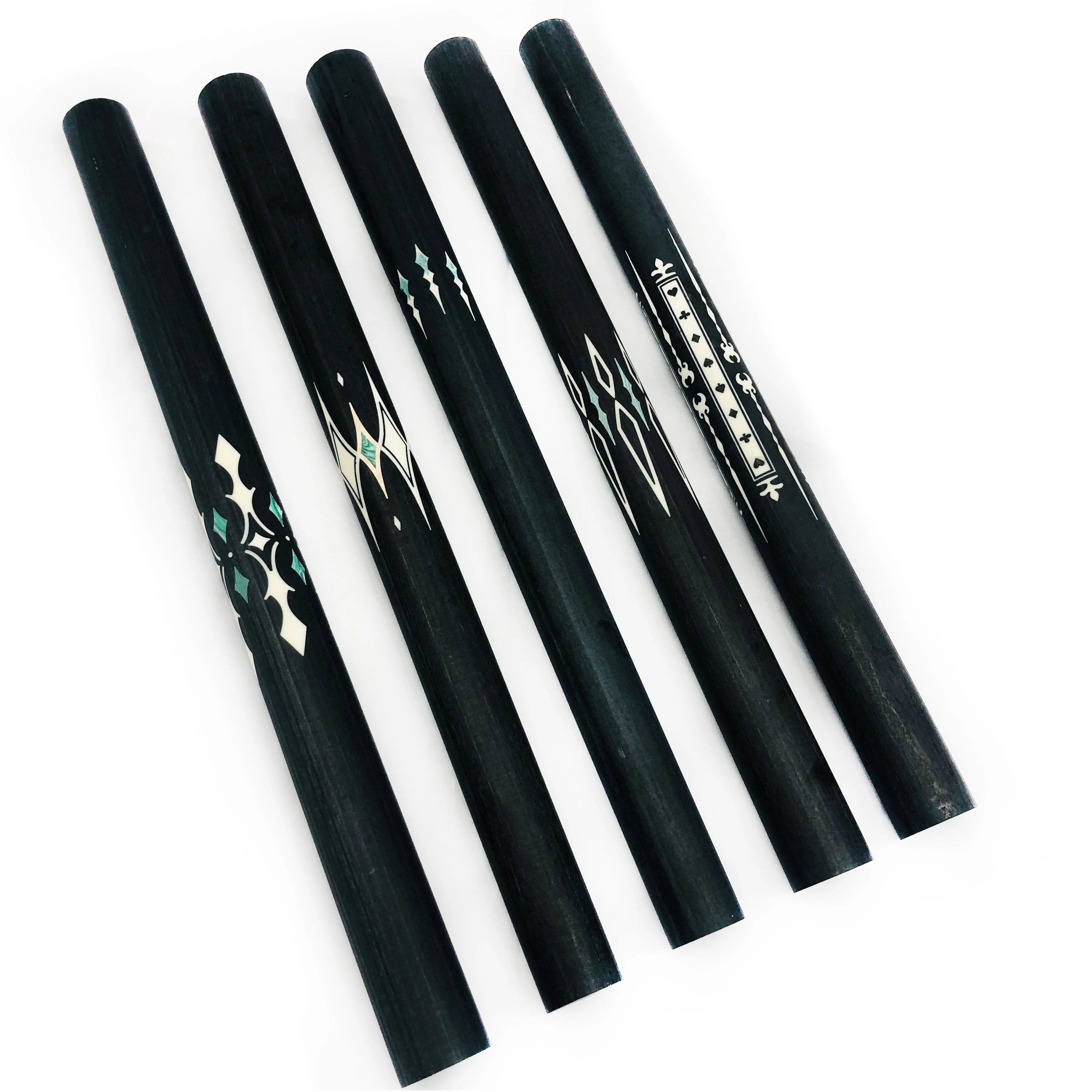 korea carom cues Chyone custom semi-finished abalone shell inlay pool cue stick billiard 3 cushion cues