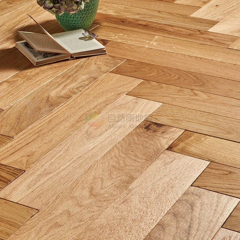 Low Moq Cheap Natural White Oak Solid Hardwood Flooring