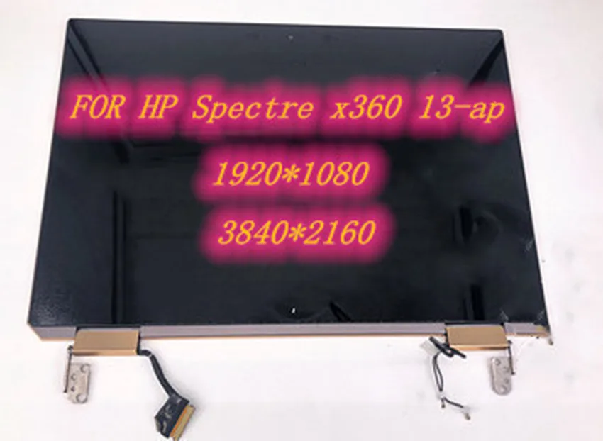 13,3 дюймов ЖК-экран с сенсорным экраном дигитайзер, для сборки, запасные части для принтера HP спектр x360 13-AP Серия ноутбуков 2-в-1 Full верхней части
