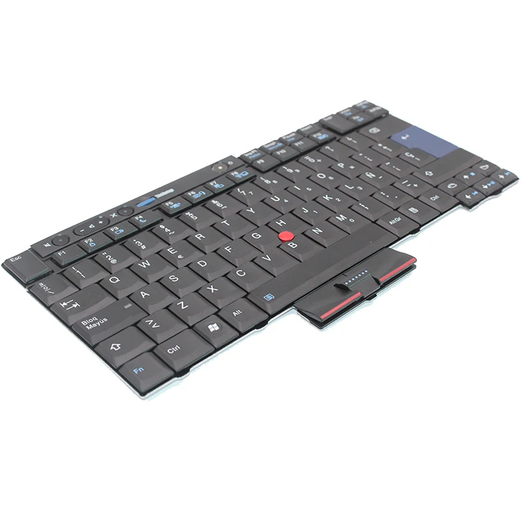 laptop Teclado For Lenovo Thinkpad T520 T420 T400S T410S T410 T510 W510 W520 X220 Series SP Spanish Black Laptop Keyboard
