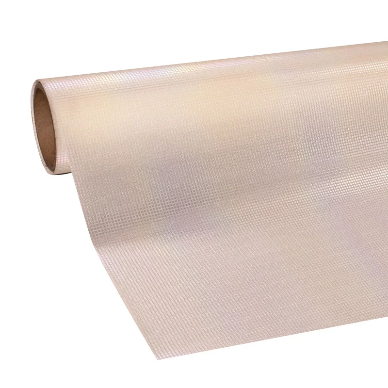 Rainbow Reflective Glittering Heat Transfer Vinyl Sheeting For Fashion Clothes Logo