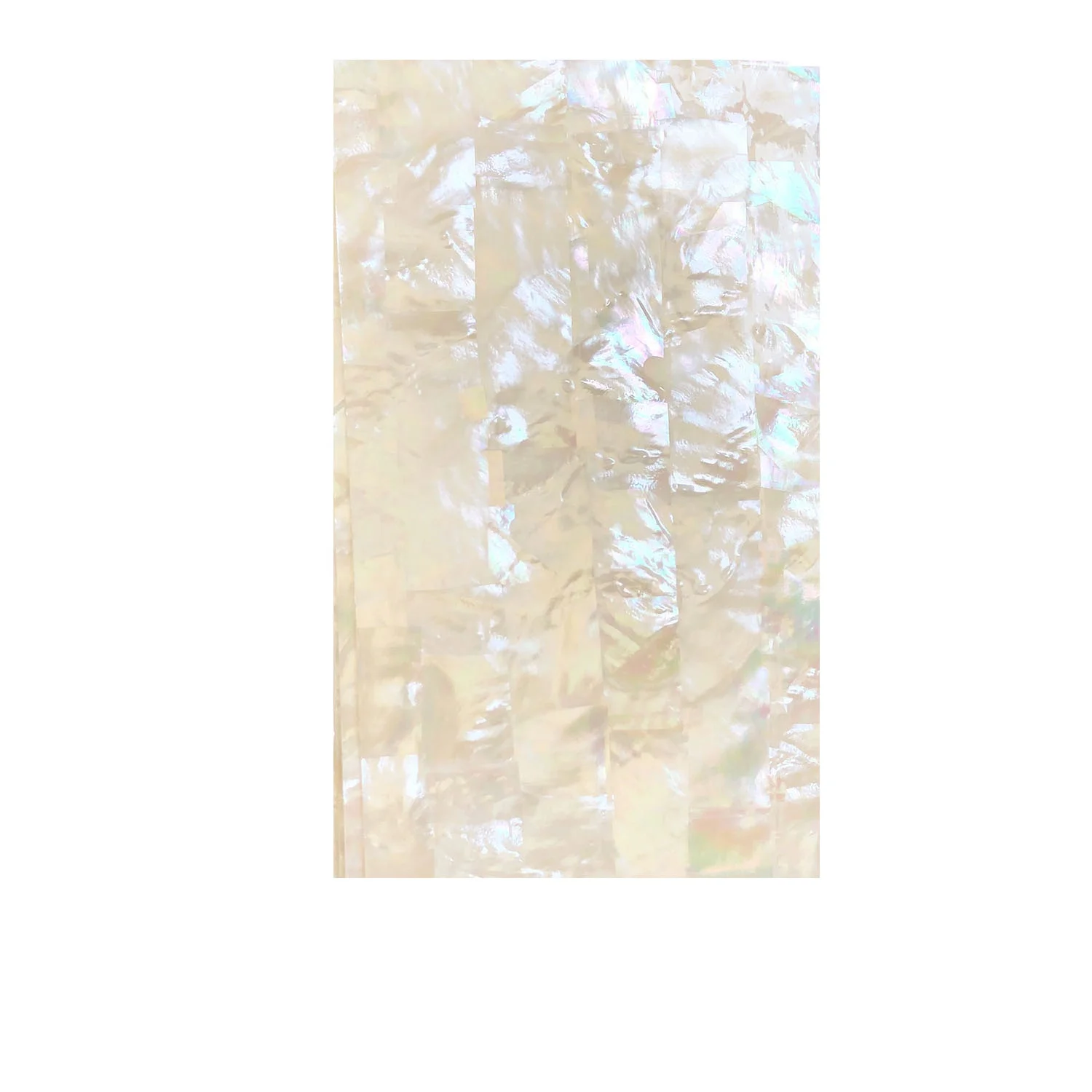 XE-074  Customized Natural Shell Paper  white Mother Of Pearl Shell Sheet Seashell Mosaic For Art Crafts Wallpaper