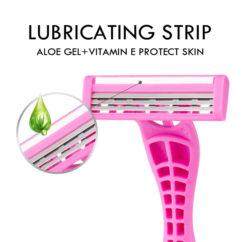 pearl max New online razors 3 blades system mini type razor female women fashion shaving razor blade