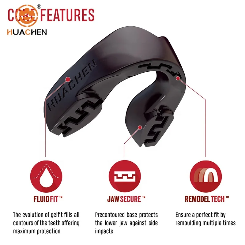 HC Mouthguard Fit Adults Junior Mouth Guard for Boxing Basketball Lacrosse Football MMA Martial Arts Hockey All Contact Sports