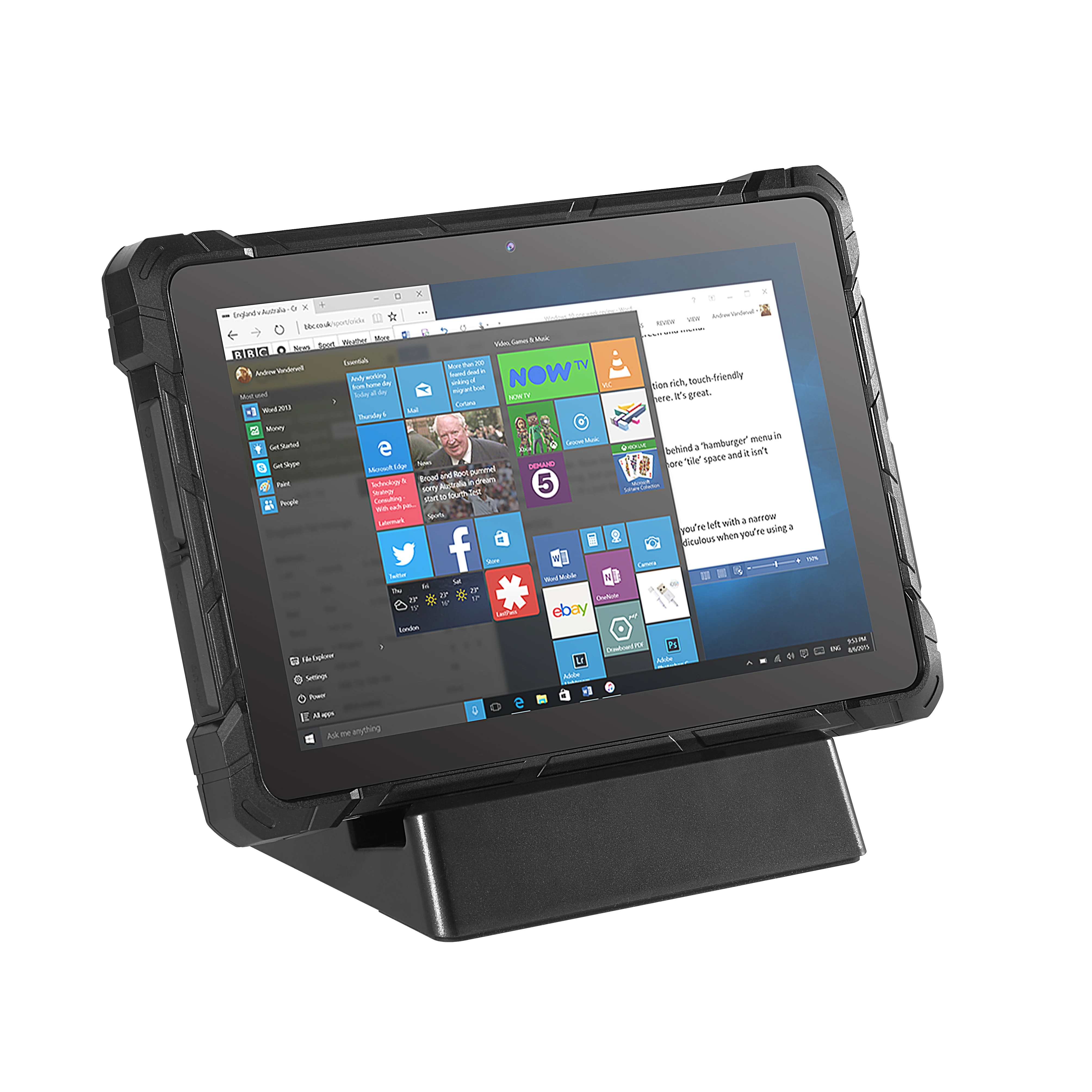 Промышленный Прочный планшет Windows 10 Gole F7 10,1 дюйма ip67