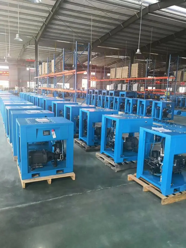 450cfm 100hp 75kw variable inverter direct driven 220v 60hz screw compressor air compressors for vessel