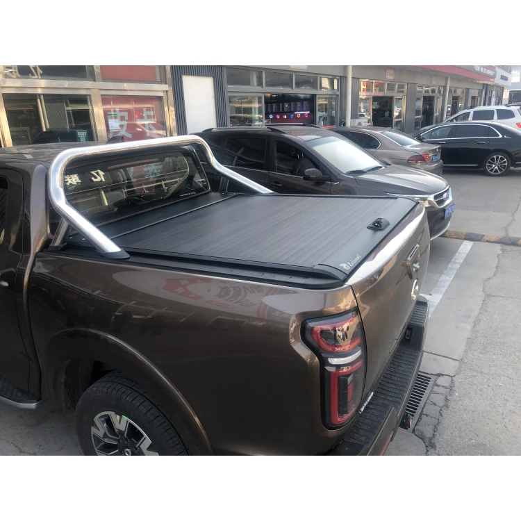 High Quality Pickup Retractable Hard Tonneau Cover Truck Bed Cover Roller For Great Wall GWM POER  Short Bed