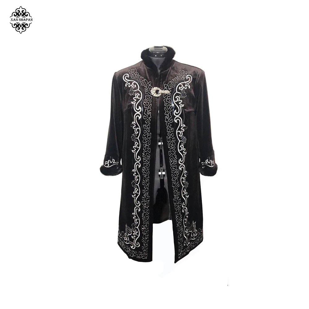 
Thick and Warming Woman Winter Beshmet Coat 