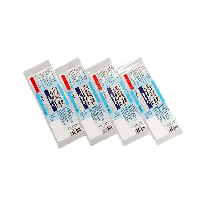 Custom Logo Waterproof Self Adhesive  kraft paper Medicine/Drug/Pharmacy Bottle Label Printing Label Stickers in China