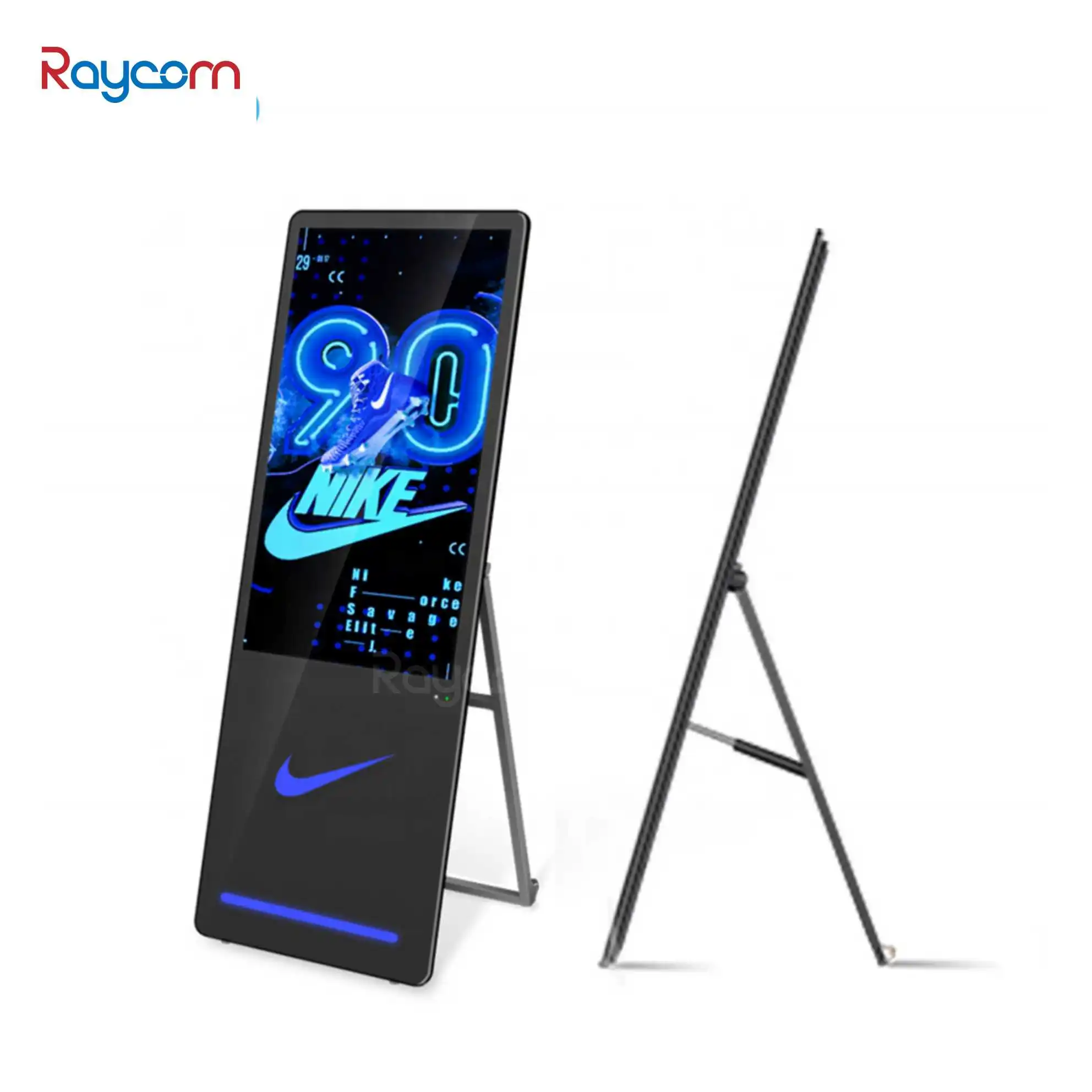 Портативная цифровая вывеска Raycom 4K TFT 1 год гарантии с шагом пикселя 5 мм для видеоприложений в помещении