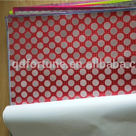
New pattern holographic adhesive glitter film 