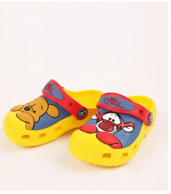 Wholesale Hot Sale Cute Raccoon High Quality Eva Children Sandals Stylish Clogs Kids Eva Shoes Soft Garden Shoes