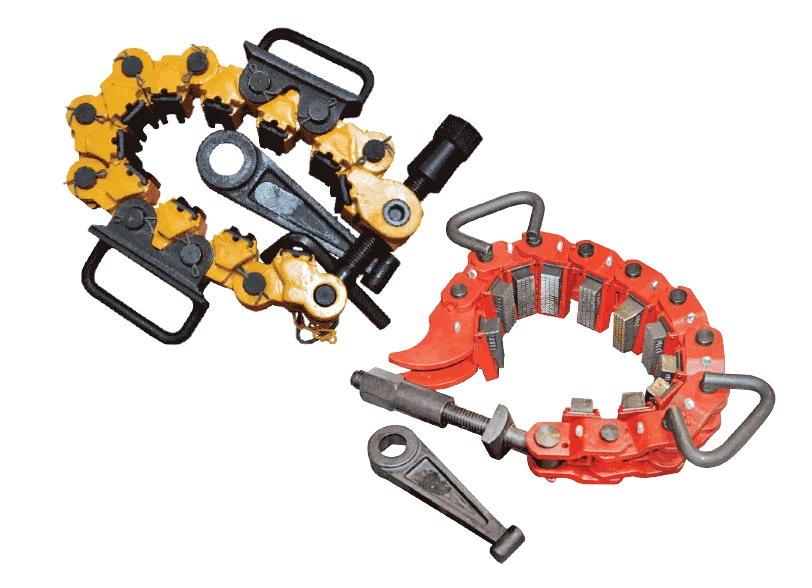API Standard Oilfield Drilling Wellhead Tools 1 1/4 MP Drill Pipe Collar New Carbide Safety Clamps Forging Manual Construction