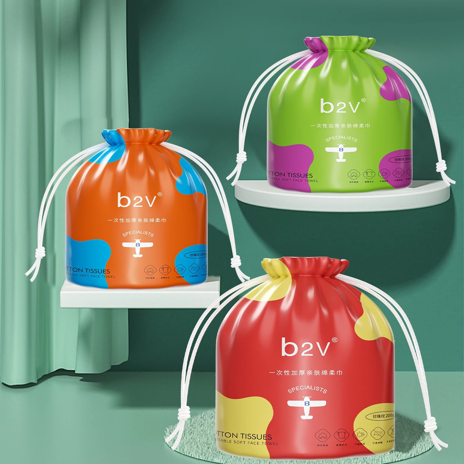 Cotton Facial Tissues Wipe Cotton Towel for Premium Comfort and Softness dry wipes non woven fabric