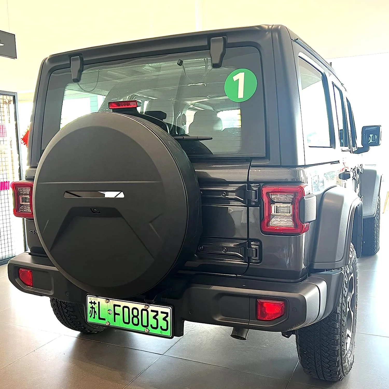 Крышка запасного колеса для Jeep Wrangler JL