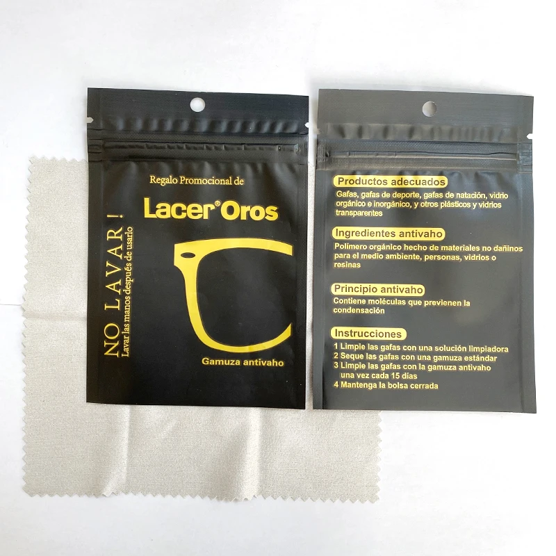 Wuxi magic superhydrophilic nano anti fog cloth microfibre cloth with anti-fog