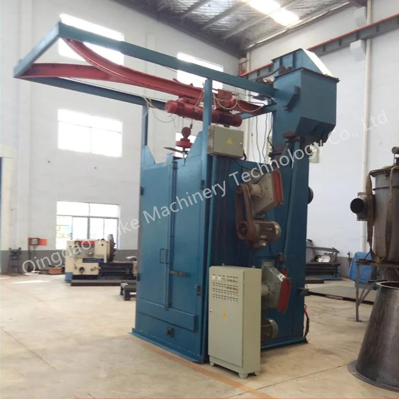 Q37 Series Hook hanger Type Shot Blasting Machinery/Automatic Cleaning Equipment Replace Trolley type Shot Blasting machine