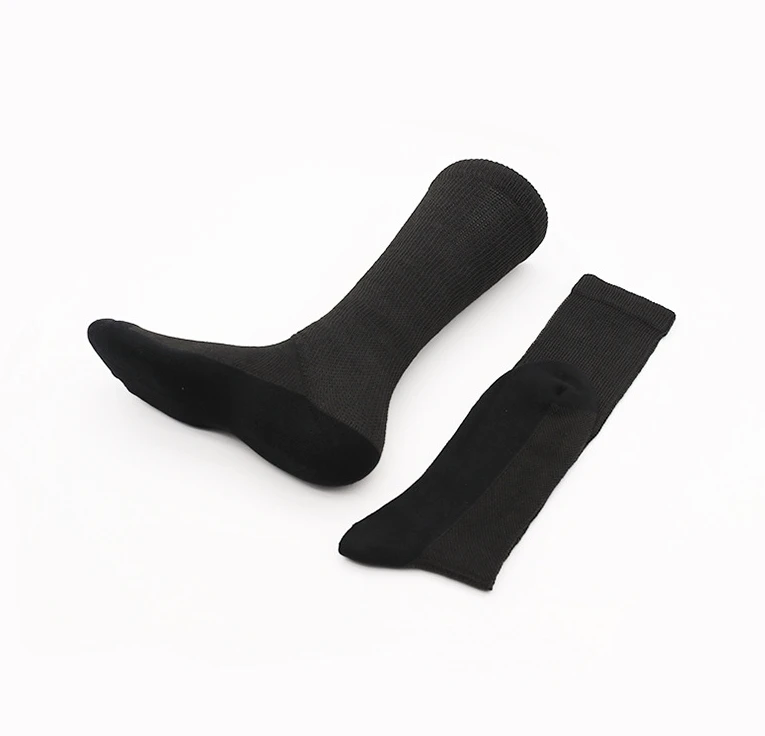 OEM Factory Customer Bamboo Seamless Diabetic Socks Soft Mens Ankle Socks Logo Customize Man Socks