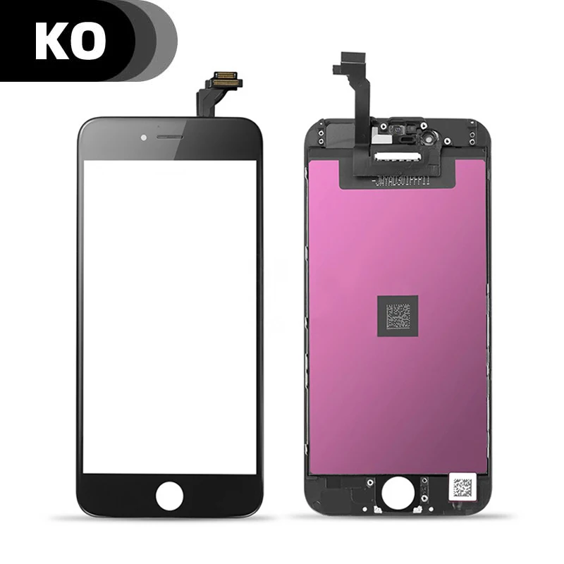  KO Мобильный телефон ЖК-дисплей с сенсорным экраном для iphone 6 7 8 ЖК-экран оптовая продажа дисплей Замена