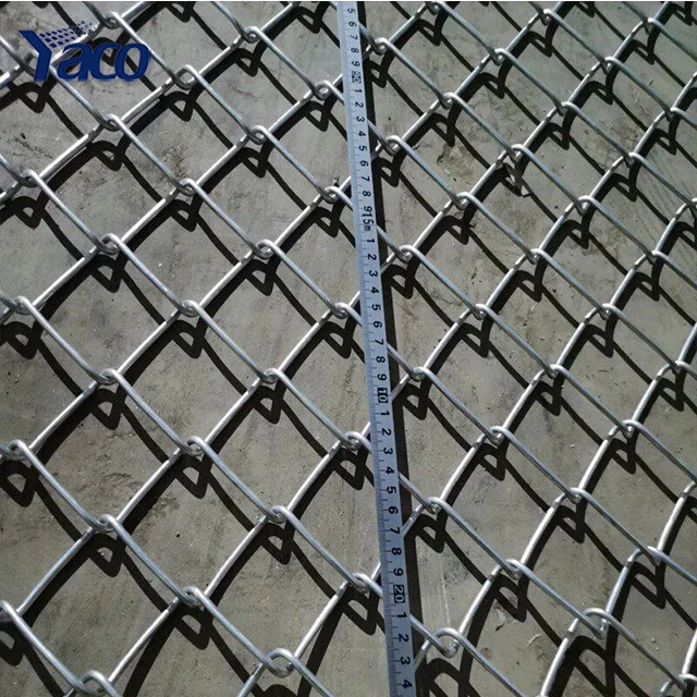 6FT 2m 8FT Galvanized Chain Link Fence Steel Wire Mesh Metal Fencing for Farm and Field
