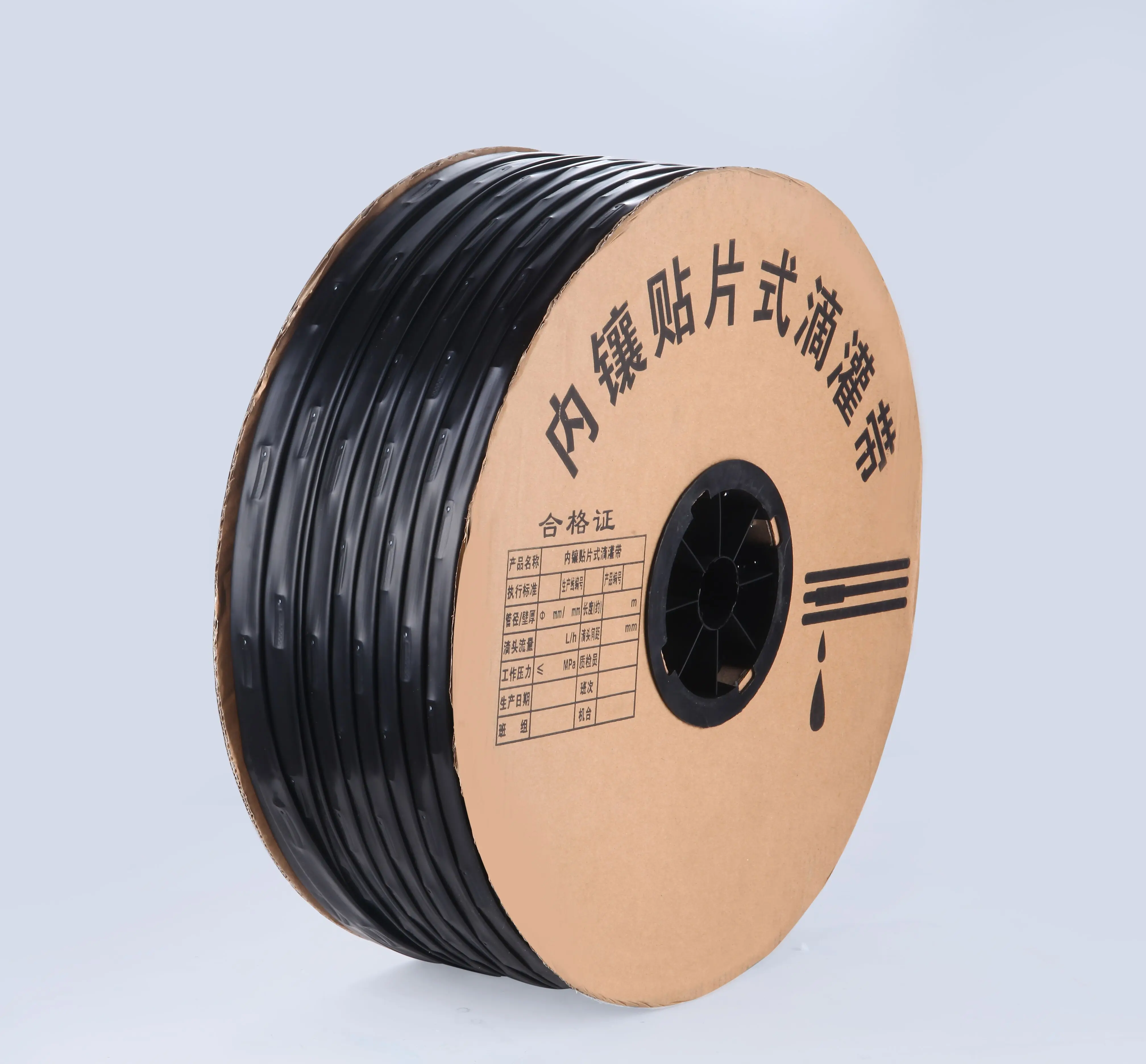 16mm Thickness 0.2mm 30cm Spacing Drip Tape Farm Irrigation System With Flat Emitter