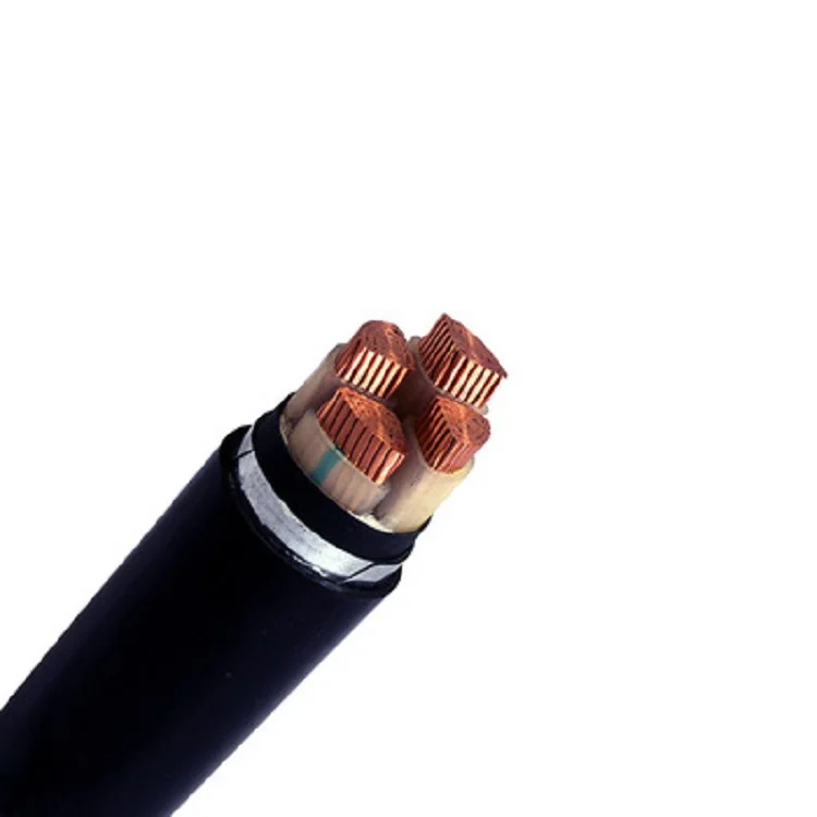 Power cables with plastic insulation for voltage 0.66 1 and 3 kV