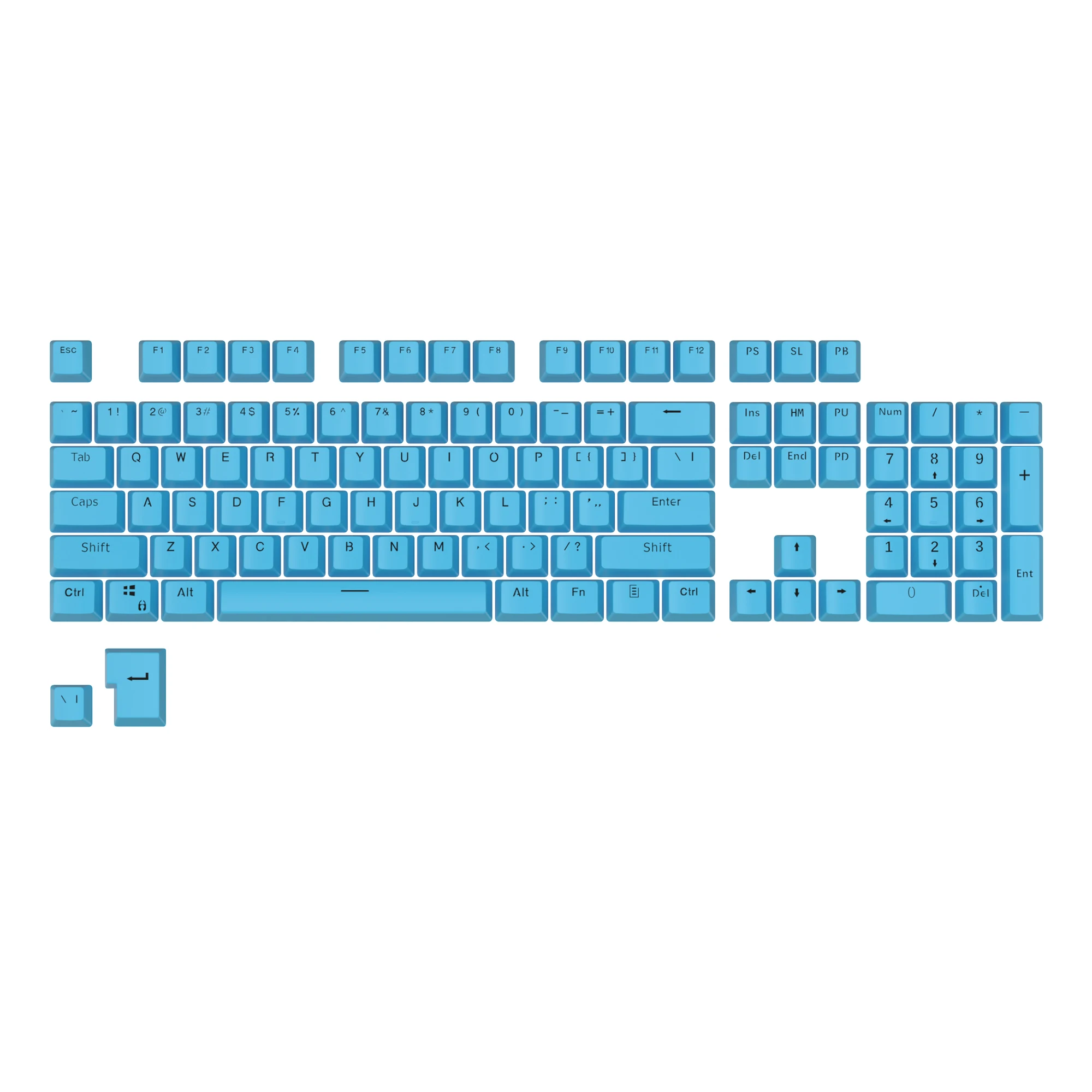 Royal Kludge cherry profile keycaps retro custom print keycaps abs blank pbt thick doubleshot sublimation keycaps