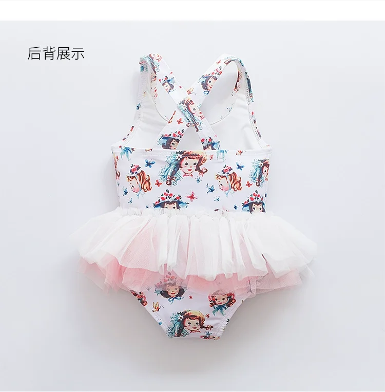Ruffle Sleeve Bikini One-Piece Swimwear Girls Swimsuit Bathing Beach Newborn Kid swimwear one piece baby girls swimwear