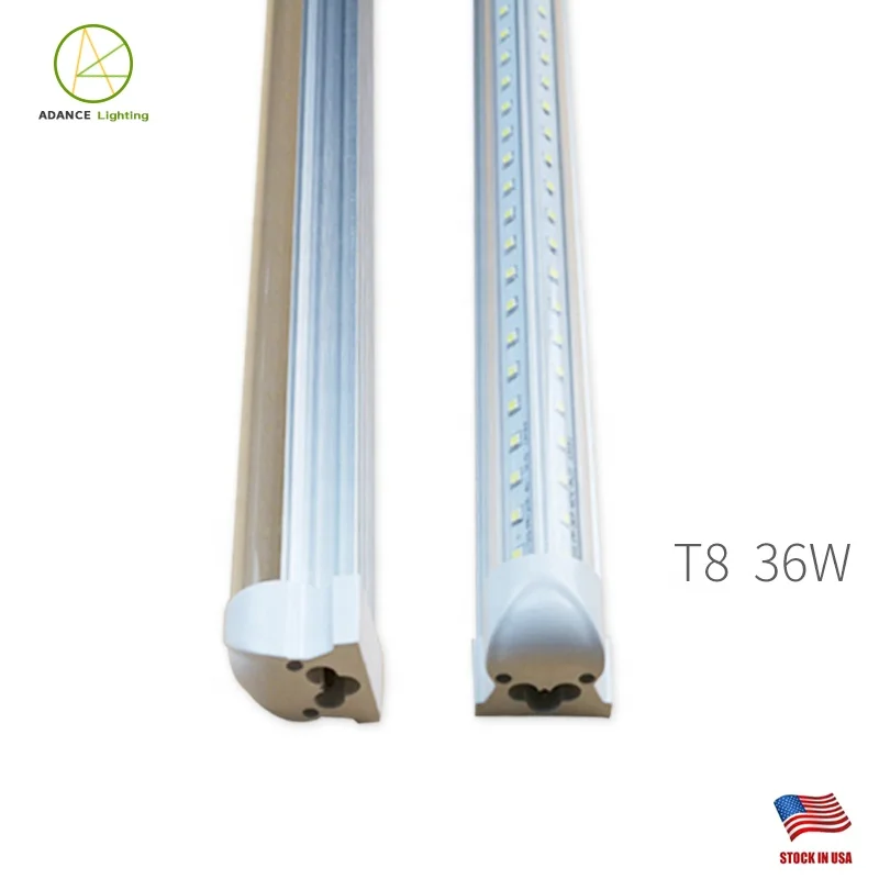 
Advance lighting High quality T8 Integrated Double Sides lights fixture 36W high brightness 4ft led tube 