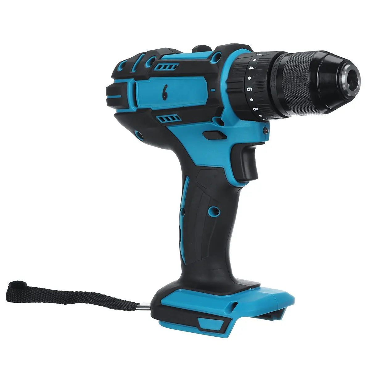 Классическая силовая дрель для батареи Makita с бесщеточным двигателем 13 мм металлический патрон ударной функцией набор отверток
