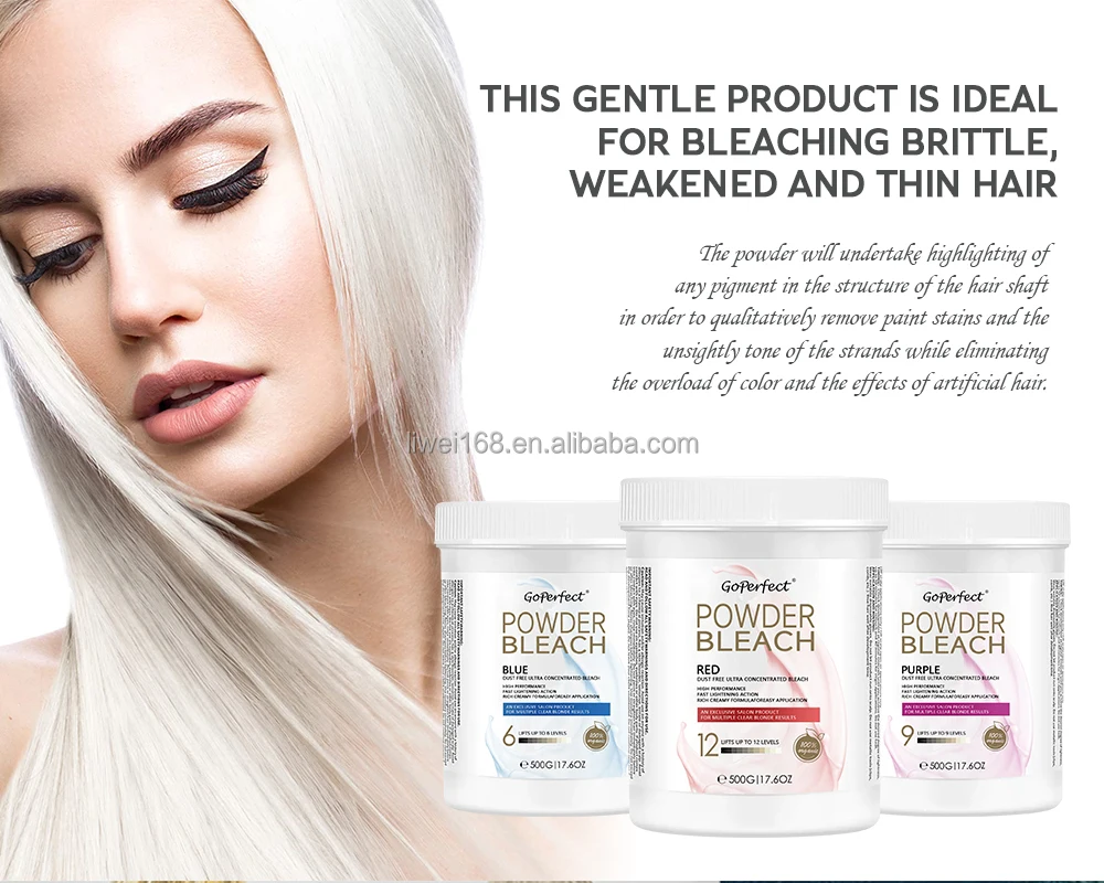Wholesale Permanent Hair Color Change Fast Hair Color Dye Powder Hair Bleach Products Bleaching Powder